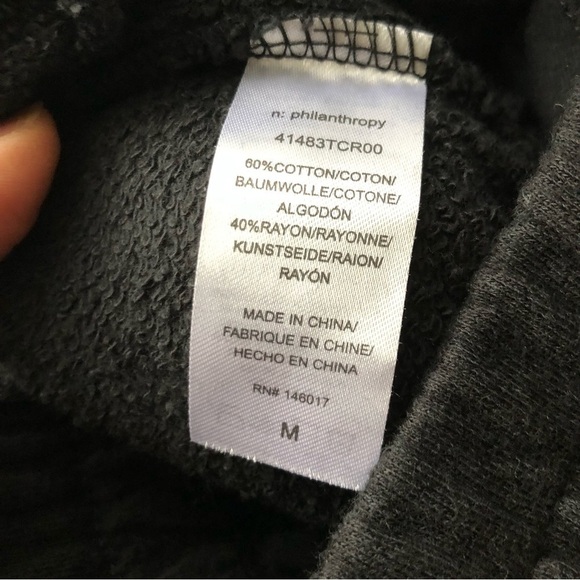 n:Philanthropy Black Freesia Pant Black Medium - Picture 7 of 8